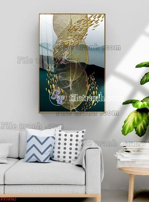 File tranh ảnh gốc File tranh bộ hiện đại FT2350762 dùng cho in khổ lớn