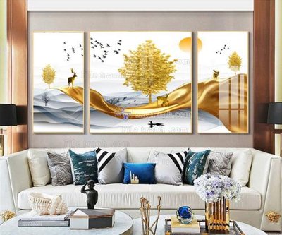 Tải file gốc File tranh hiện đại pha lê gương FT108 (bản PSD) còn layer