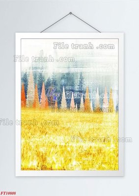 Tải file gốc File tranh bộ hiện đại FT2764808 (in khổ lớn) không vỡ