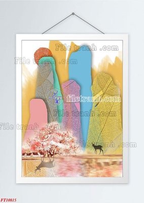 File tranh File tranh bộ hiện đại FT2827815 (gốc) chủ đề trừu tượng