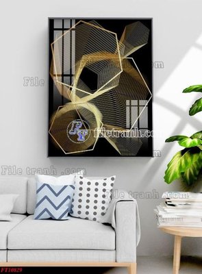 File in trần File tranh bộ hiện đại FT2953829 (file gốc) phong thủy