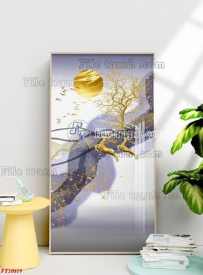 File tranh File tranh bộ hiện đại FT3403879 (file gốc) chuẩn màu in
