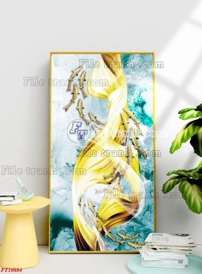 File gốc File tranh bộ hiện đại FT3448884 (cho in ấn) độc quyền