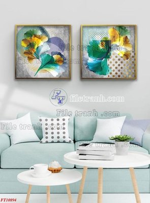 File gốc File tranh bộ hiện đại FT3538894 (ảnh chi tiết) để in lụa