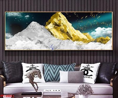 File PSD File tranh hiện đại pha lê gương FT109011 (bản gốc) dễ dàng edit