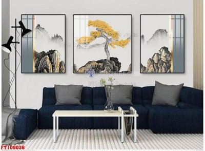 File gốc File tranh hiện đại pha lê gương FT109036 (trang trí) phòng ngủ