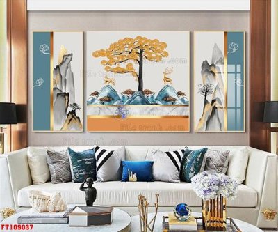 File tranh File tranh hiện đại pha lê gương FT109037 (gốc) chủ đề con người