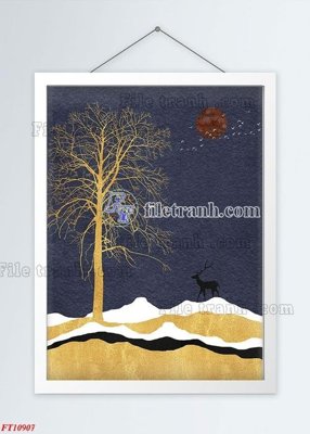 Tải file gốc File tranh bộ hiện đại FT3655907 (bản PSD) đầy đủ layer