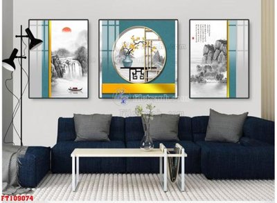 Tải file gốc File tranh hiện đại pha lê gương FT109074 dùng cho in ấn