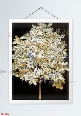 File in mica File tranh bộ hiện đại FT3664908 (bản gốc) làm vách ngăn