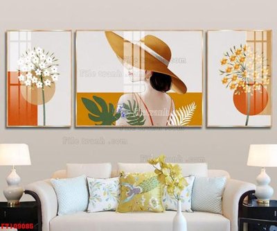 File in trần File tranh hiện đại pha lê gương FT109085 (bản gốc) trời sao