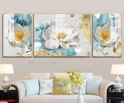 Download file gốc File tranh hiện đại pha lê gương FT109087 (in lụa) cao cấp