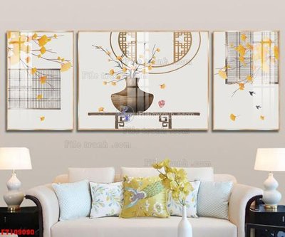 File ảnh gốc File tranh hiện đại pha lê gương FT109090 (chuyên in mica)