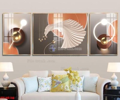 Tải file File tranh hiện đại pha lê gương FT109102 (ảnh gốc) file AI/EPS