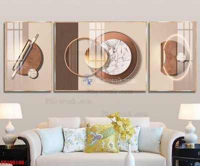 Ảnh gốc File tranh hiện đại pha lê gương FT109105 (độ nét cao) in mica