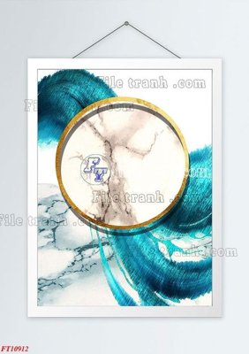 Tải file File tranh bộ hiện đại FT3700912 (gốc) làm file in ấn