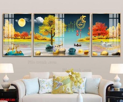 File gốc File tranh hiện đại pha lê gương FT109120 (PNG) chất lượng cao