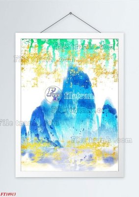 File gốc File tranh bộ hiện đại FT3709913 (thiết kế) độc quyền