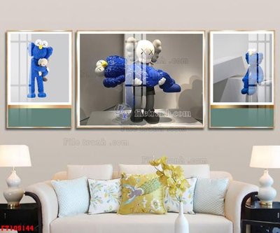 Download file gốc File tranh hiện đại pha lê gương FT109144 (in mica) trong suốt