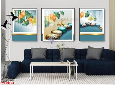 Tải file gốc in lụa File tranh hiện đại pha lê gương FT109154 siêu nét