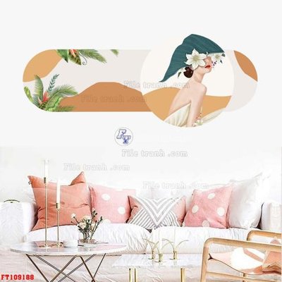 File gốc File tranh hiện đại pha lê gương FT109188 (PSD/TIFF) độ phân giải cao