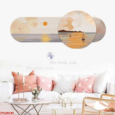 File tranh gốc File tranh hiện đại pha lê gương FT109197 (bản đẹp) độc quyền