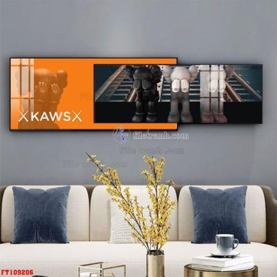 Ảnh mô tả file gốc in mica File tranh hiện đại pha lê gương FT109206