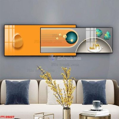 File tranh File tranh hiện đại pha lê gương FT109227 (gốc) chủ đề tĩnh vật