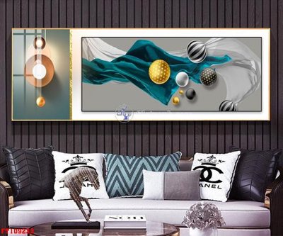 File in ấn File tranh hiện đại pha lê gương FT109233 (bản gốc) chất lượng cao