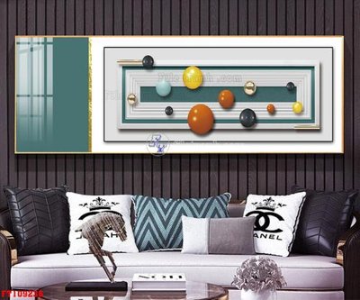 File gốc File tranh hiện đại pha lê gương FT109236 (in lụa) trang trí tường