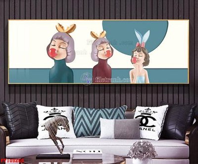 File ảnh File tranh hiện đại pha lê gương FT109250 (gốc) in quảng cáo ngoài trời