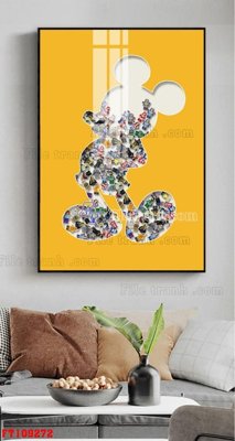 File tranh File tranh hiện đại pha lê gương FT109272 (ảnh gốc) sắc nét hoàn hảo