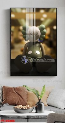 File tranh File tranh hiện đại pha lê gương FT109285 (ảnh gốc) độc quyền