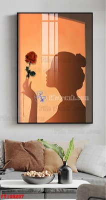 File tranh trang trí File tranh hiện đại pha lê gương FT109297 (tải file gốc)