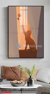 File ảnh File tranh hiện đại pha lê gương FT109298 (gốc) trang trí khách sạn