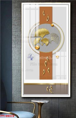 File in ấn File tranh hiện đại pha lê gương FT109315 (bản gốc) cao cấp