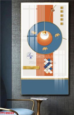 File tranh File tranh hiện đại pha lê gương FT109333 (ảnh gốc) độc quyền