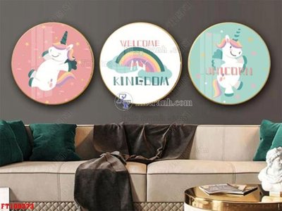 File in lụa File tranh hiện đại pha lê gương FT109373 (chất lượng cao) File tranh hiện đại pha lê gương FT109373