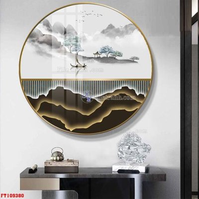 File in ấn chuyên nghiệp File tranh hiện đại pha lê gương FT109380 (file gốc)