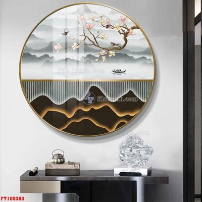 File tranh File tranh hiện đại pha lê gương FT109383 (file gốc) chuẩn màu in