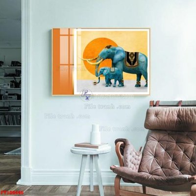 Download file File tranh hiện đại pha lê gương FT109445 (chất lượng in ấn)