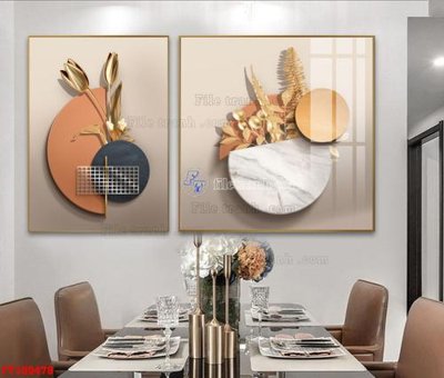 File gốc File tranh hiện đại pha lê gương FT109478 (Filetranh.com) File tranh hiện đại pha lê gương FT109478