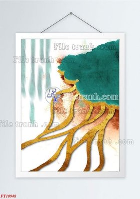 File tranh File tranh bộ hiện đại FT4024948 (bản gốc) in canvas