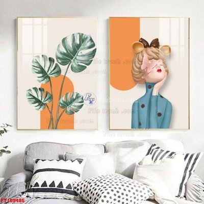 Tải file File tranh hiện đại pha lê gương FT109485 (ảnh gốc) in gạch men