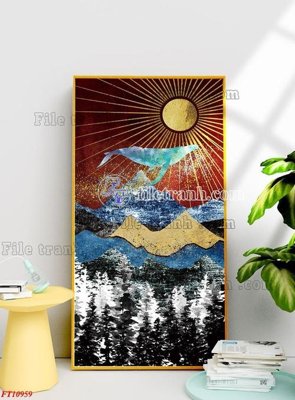 File tranh gốc File tranh bộ hiện đại FT4123959 (sắc nét từng chi tiết)