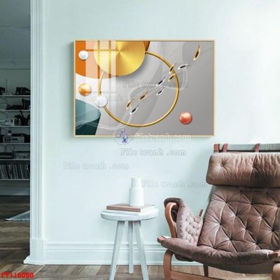 Tải file tranh gốc File tranh hiện đại pha lê gương FT110050 chất lượng cao