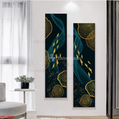 File tranh File tranh hiện đại pha lê gương FT110056 (gốc) chủ đề trừu tượng