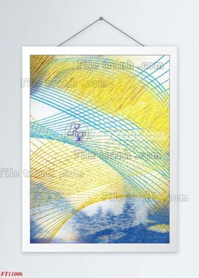 File gốc File tranh bộ hiện đại FT11006 (phong cách) châu Âu