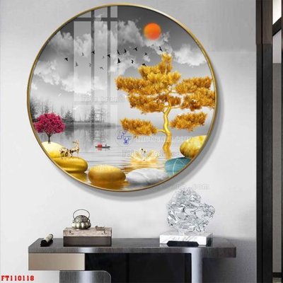 Download file tranh File tranh hiện đại pha lê gương FT110118 (file gốc PSD)