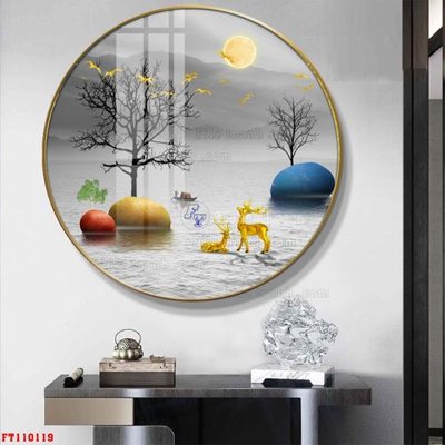 Tải file File tranh hiện đại pha lê gương FT110119 (ảnh gốc) in gạch men